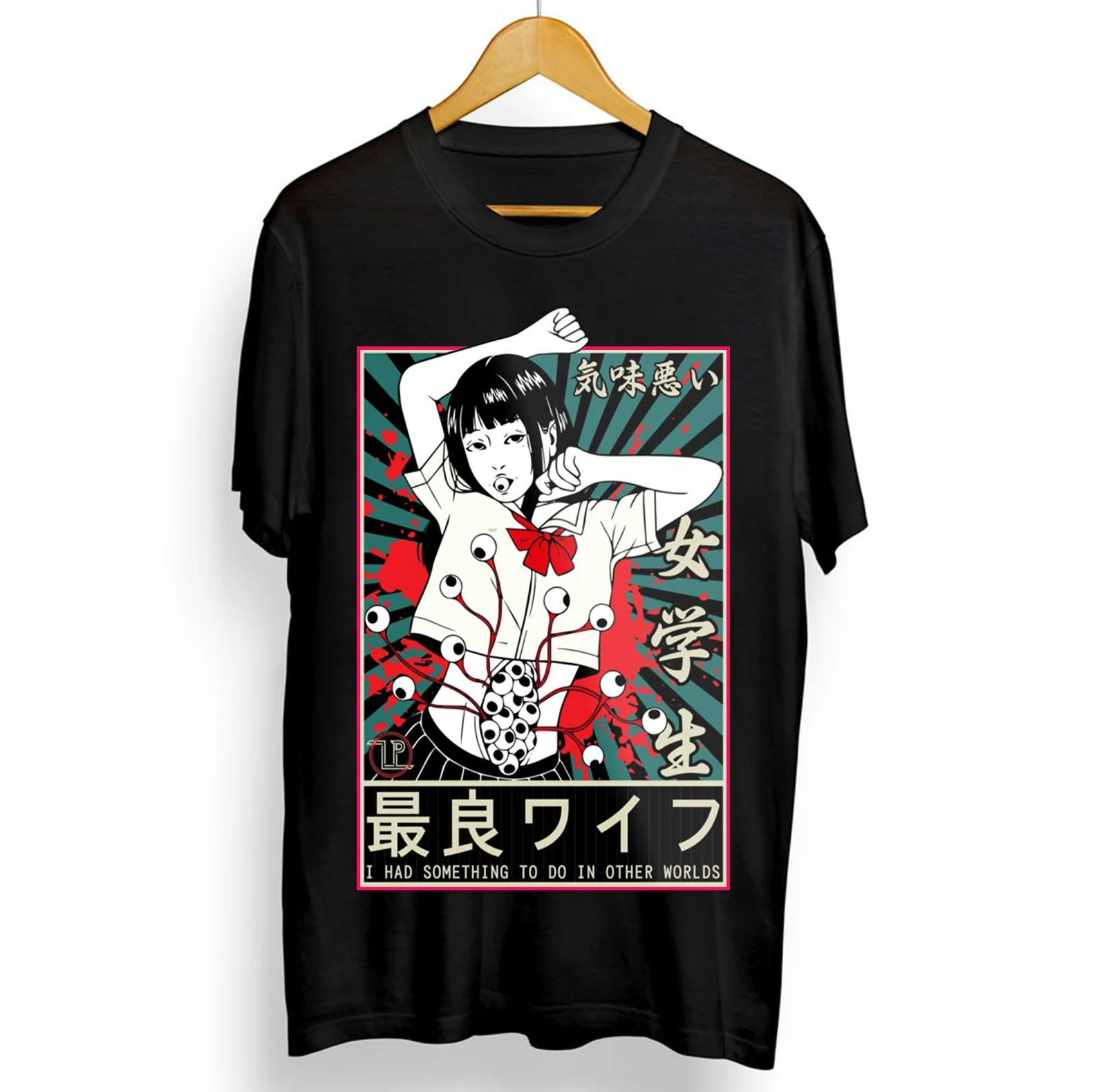 Camiseta de Halloween Tomie Junji Ito, Manga de terror, Anime, S a 5XL