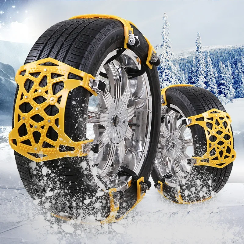 Car Anti-Skid with Snow Mud Road Anti-Skid Universal Car Nonskid Chain Car Cleat Tire Chain Nonskid Chain