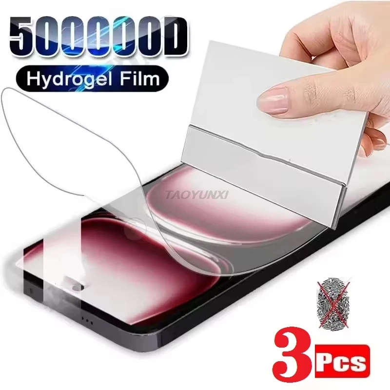 

3Pcs Hydrogel Film For Samsung Galaxy S26 S25+ S24+ S23+ S22+ S24 S25 Ultra S23 S22 Plus S21 S20 FE Full Cover Screen Protectors