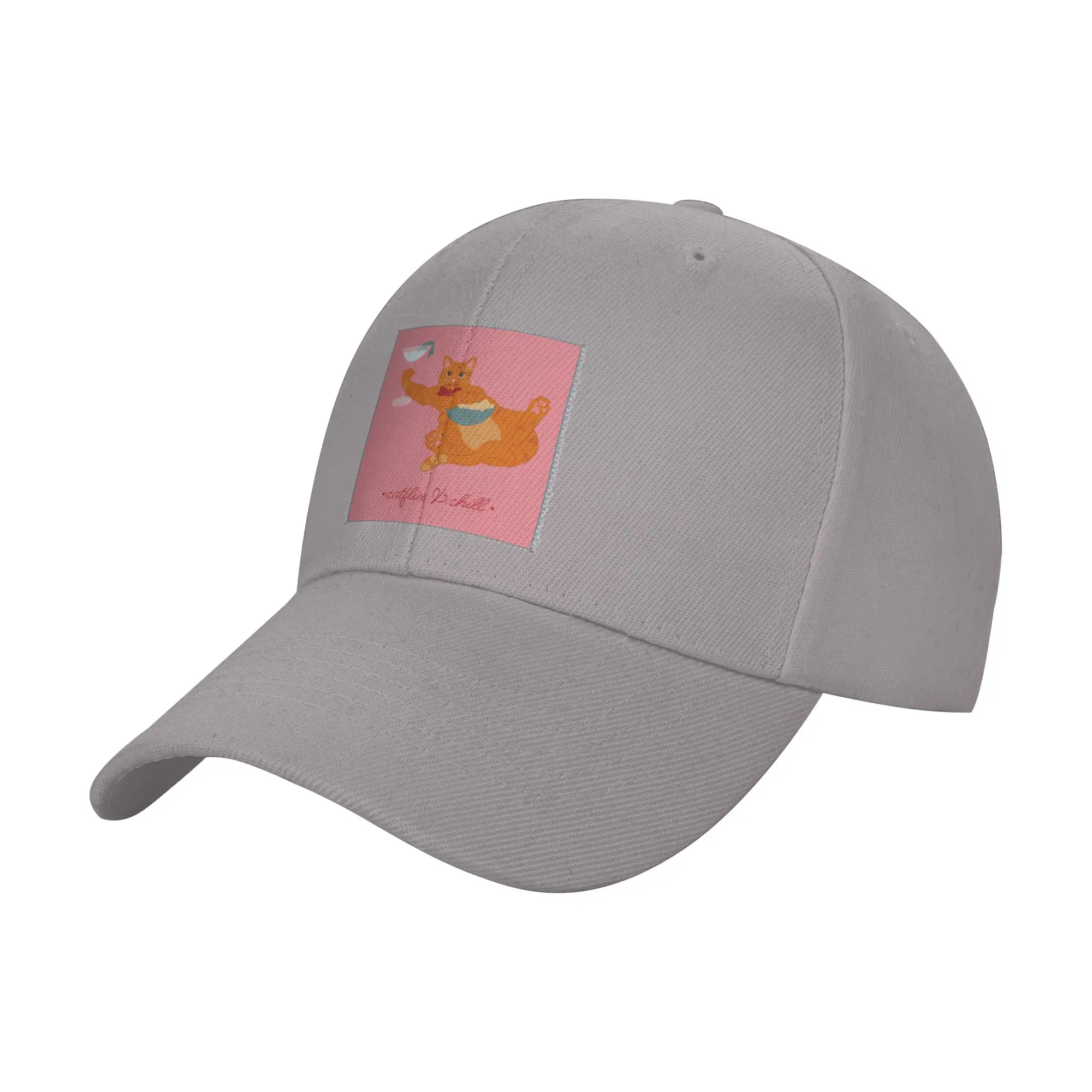 Cafllix and chill! Trendy Baseball Cap Hiking Trip Classic Design Snapback Cap