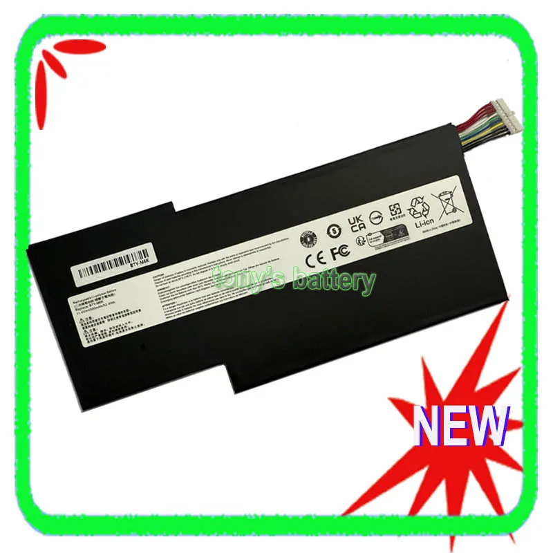 BTY-M6K Laptop Battery For MSI GF63 8RC 8RD-031TH GF75 Thin 3RD 8RD 9SC GF65 Thin 9SE/SX 10SDR GS63VR GS63VR-7RG GS73VR MS-16K2