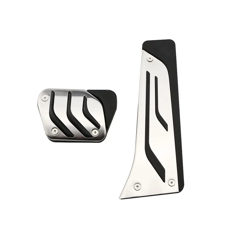 

For all BMW accelerator pedals, universal stainless steel accelerator, brake pedal, automatic transmission