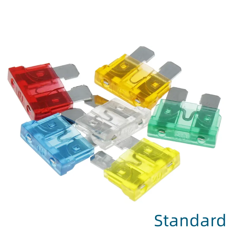 Standard Mini Micro 2 Car Fuses 2A 3A 5A 7.5A 10A 15A 20A 25A 30A 35A 40A Amp Clip Fuse Set for Car Truck Mini Small Medium