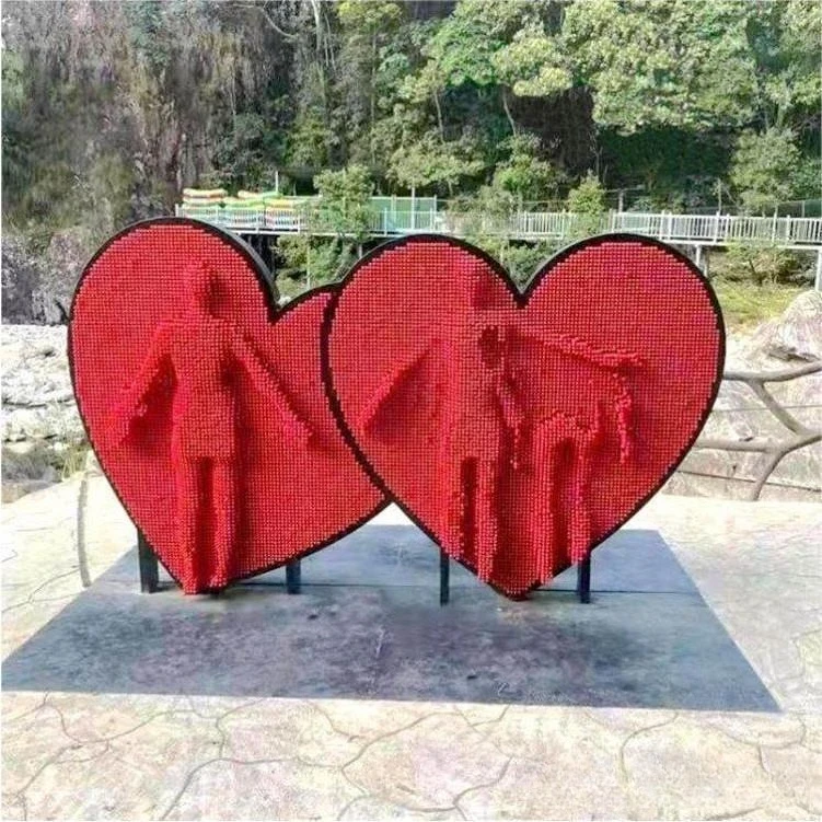 Large-scale 3D carving printing wall 3D carving wall decompression Variety  warm-up interactive device Inter