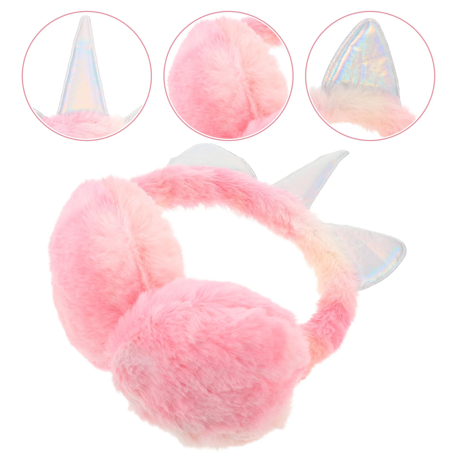 

Блестящие наушники с блестками и единорогом, теплые ветрозащитные наушники для девочек, зимние уличные наушники для кемпинга, пешего туризма, катания на лыжах, удобные уши