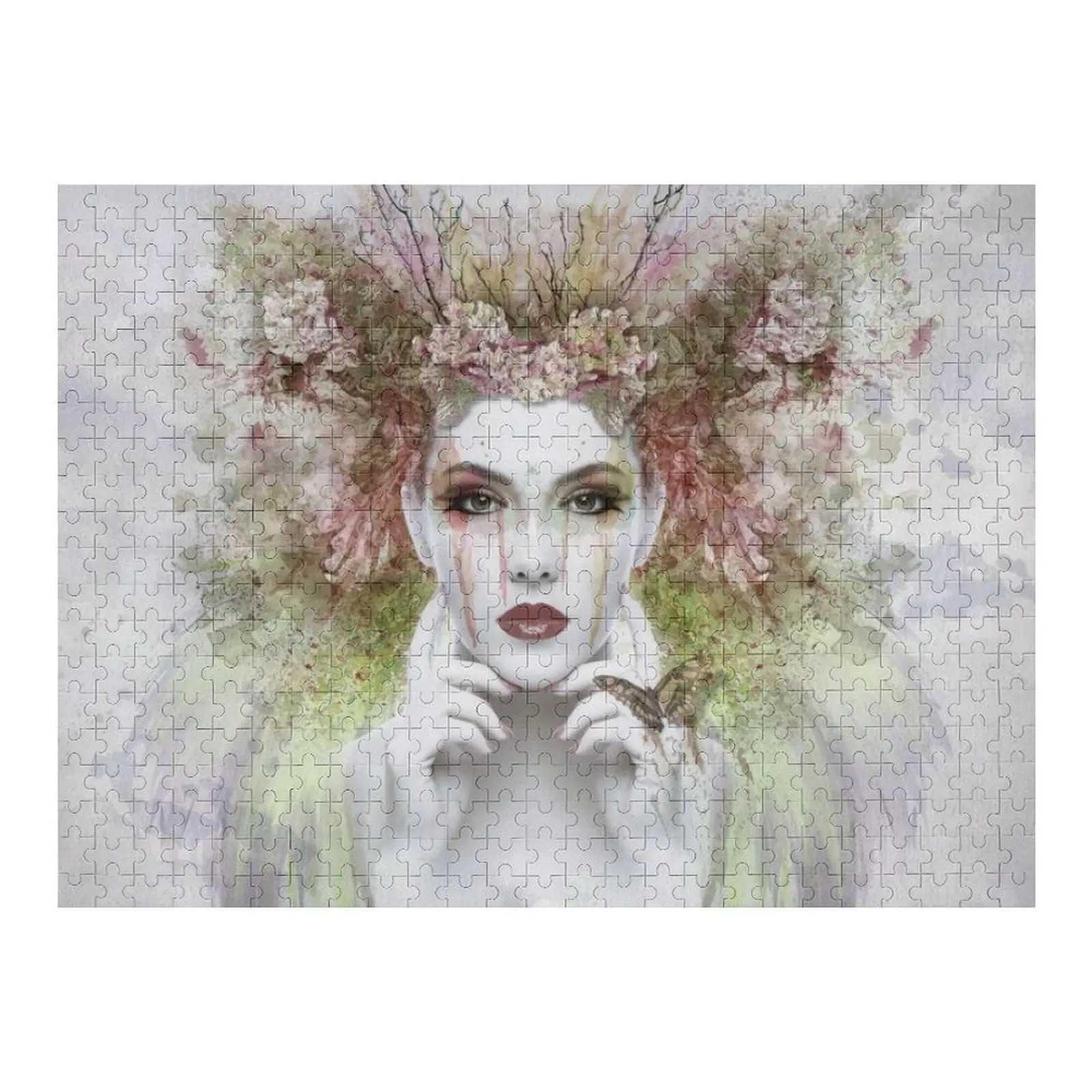 صورة وجه امرأة بانوراما اللغز هدايا مخصصة للتخصيص لغز هدية الطفل