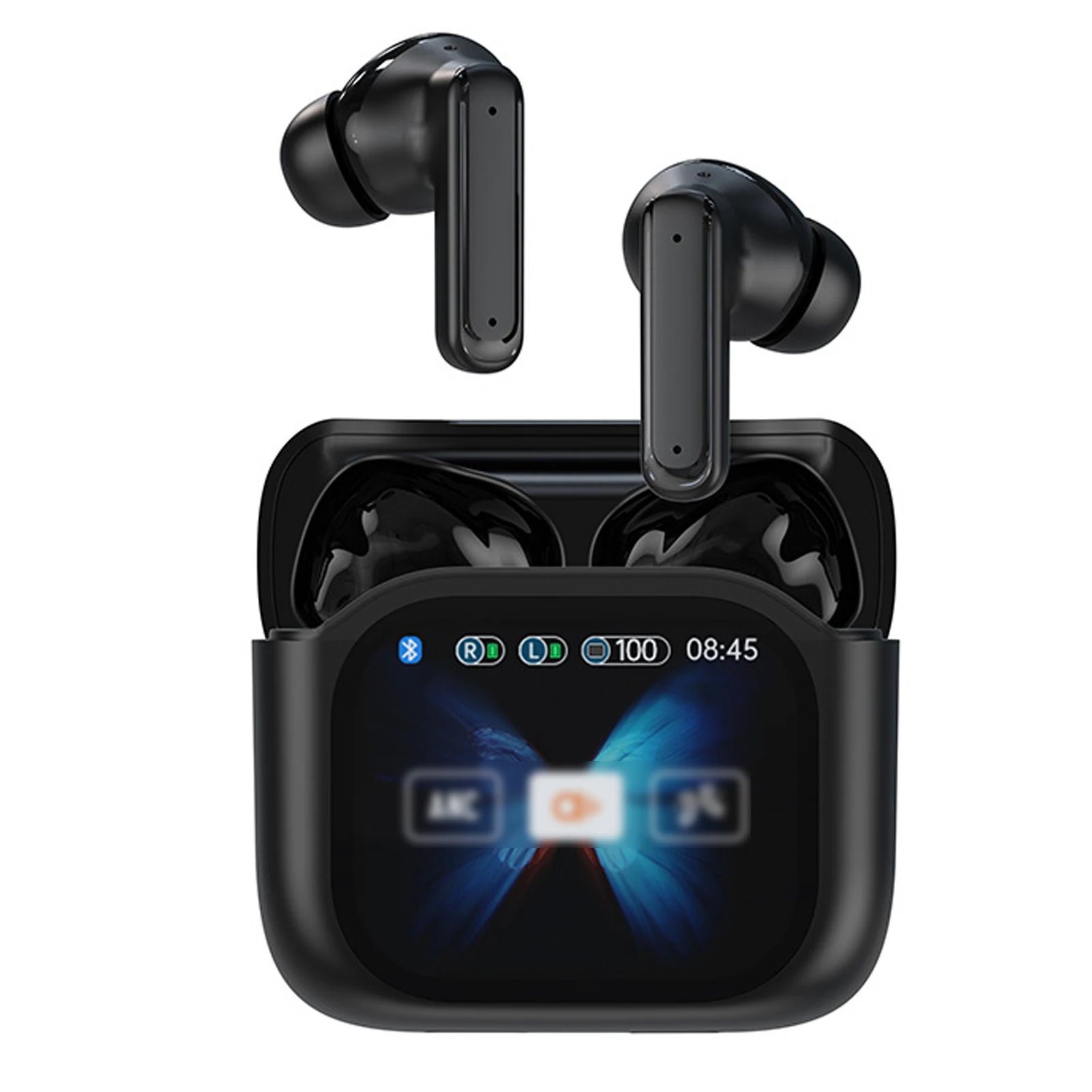 Bluetooth LED Waterproof Design, High-Definition Durable Extended Battery For Fitness, Hiking, Product Does Not