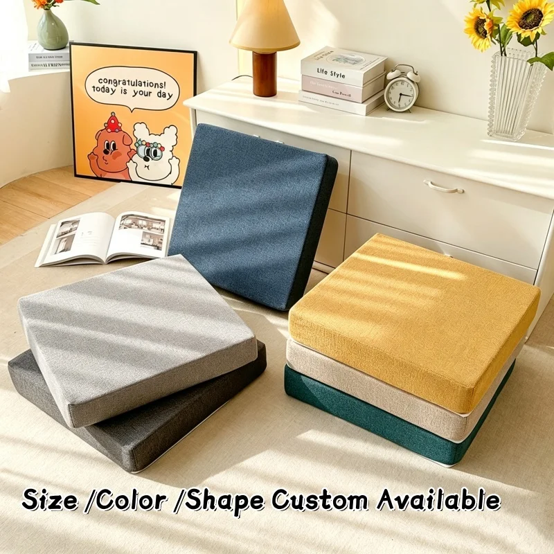 Custom Chenier Sofa Cushion Outdoor High Density 50D Bench Cushions Chair Cushion Pads Balcony Garden Swing Bay Window Cushions