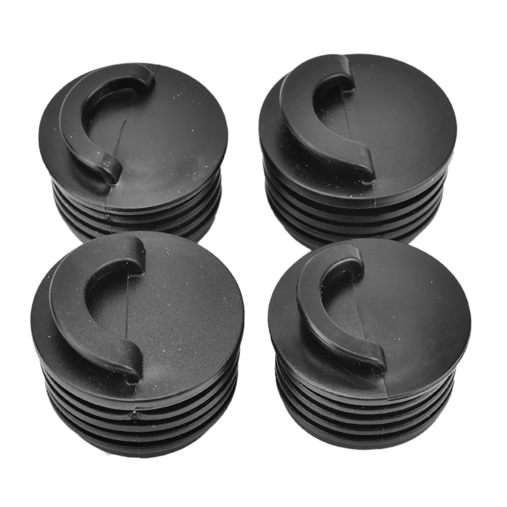 

4 Pcs Kayak Drain Plug Inflatable Boat Accessories Boats Supplies Accesories Fishing Kayaks Marine Parts for Canoe Aluminum