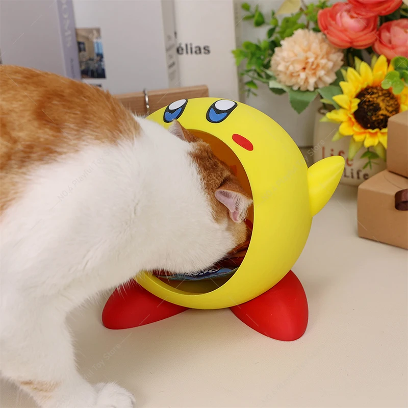 ثلاثية الأبعاد مطبوعة كيربي أرقام الوردي الأزرق الأصفر الأحمر كيربي لطيف أنيمي الشكل دمية لعبة مجسمة سطح المكتب صندوق ديكور الهدايا #4