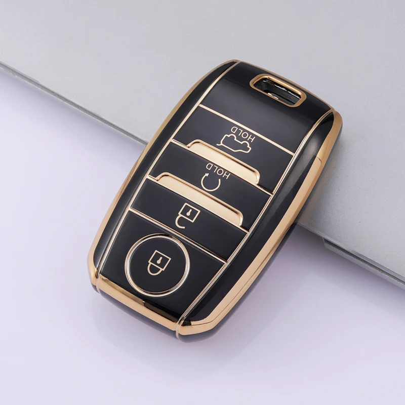 3 4 Buttons TPU Car Key Case FOB Cover for Kia Ceed Rio Rio5 Sportage R K3 KX3 K4 K5 Ceed Sorento Cerato Optima 2015 2016 2017