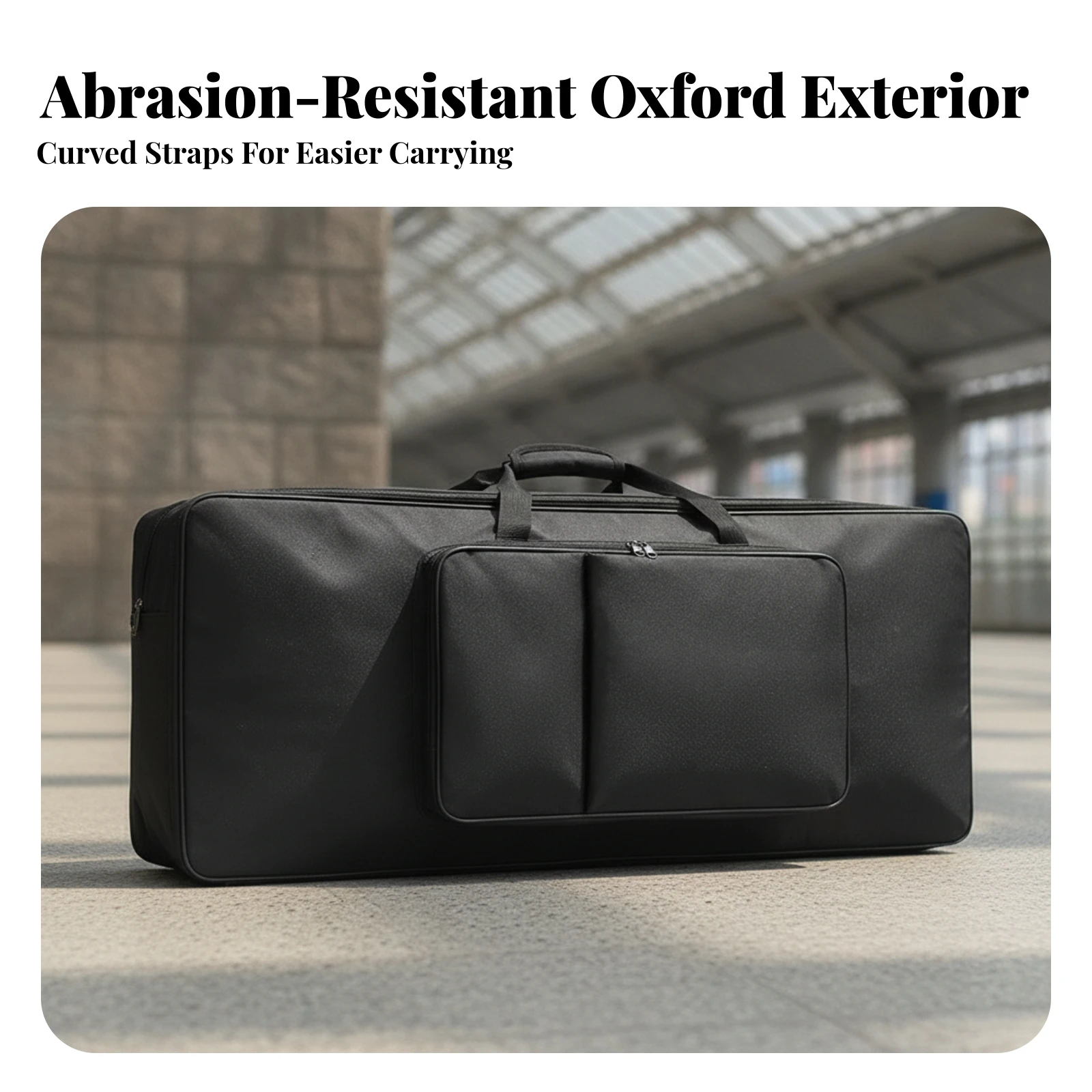 Electronic Keyboard Carrying Bag Long-Lasting Keyboard Carrying Bag with Shoulder Straps Sturdy Thickened for Music Students
