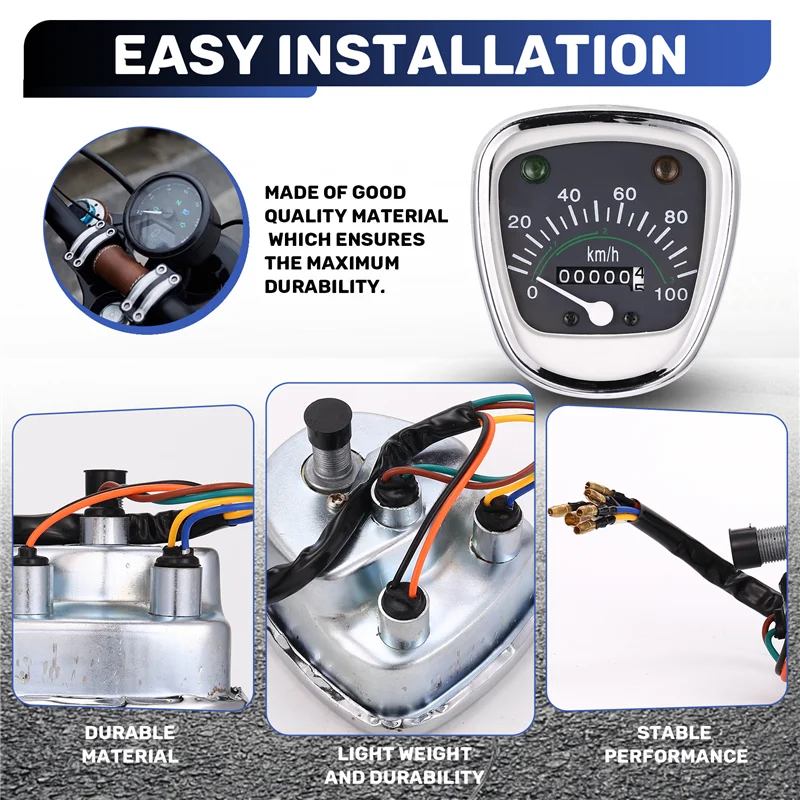

Ac29-Ретро спидометр тахометр одометр инструмент для Honda Passport Cub C50 C70 C90 C70MK3 универсальные датчики