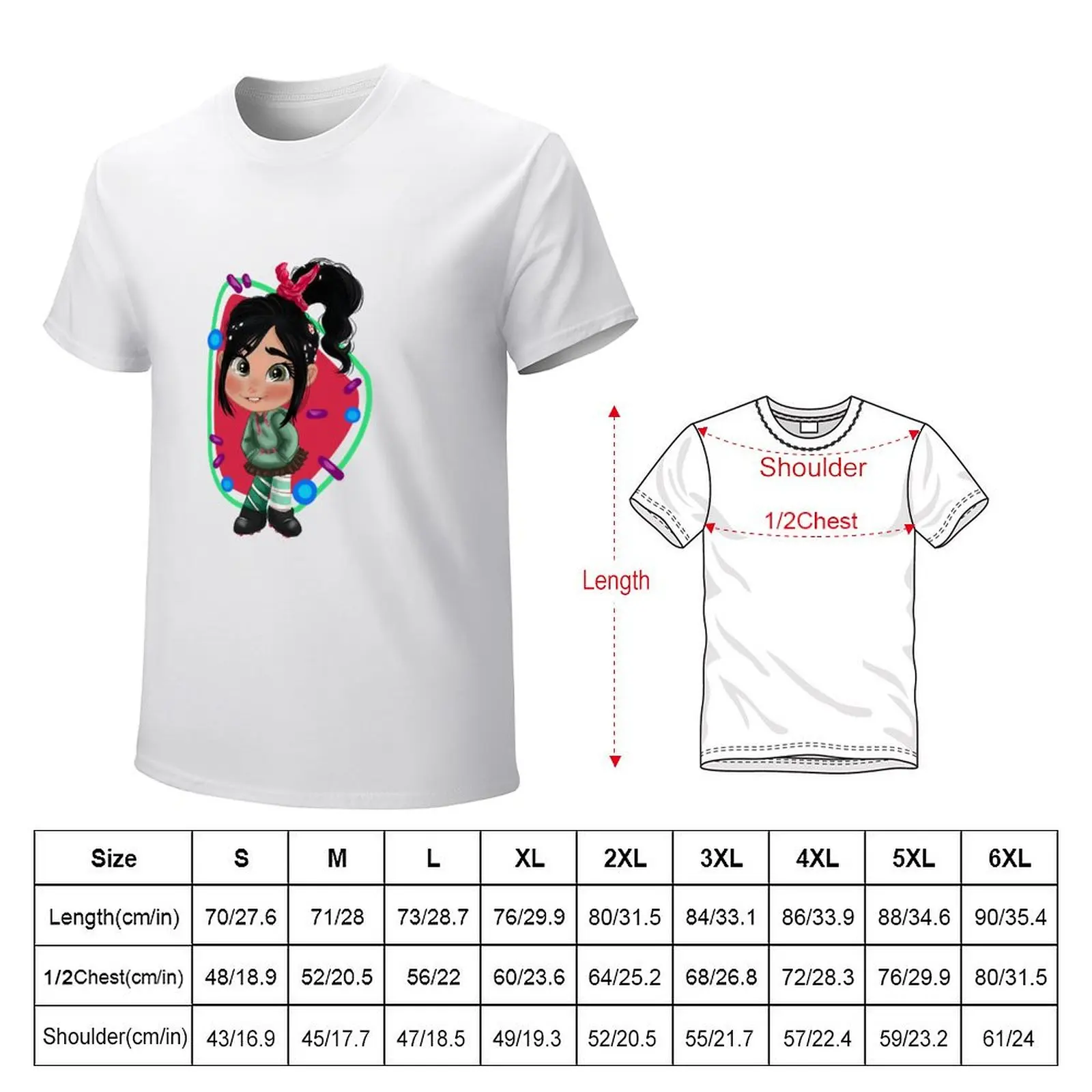 Vanellope T-shirt quick-drying summer clothes t shirt men