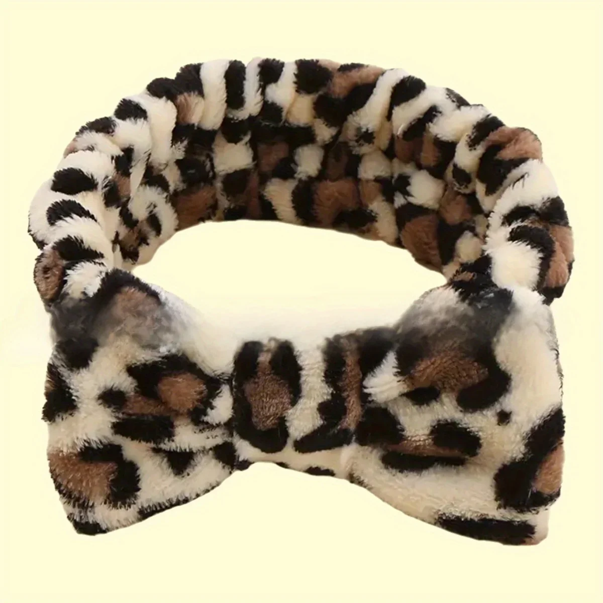 

Leopard Print Scrunchies Set High Elasticity Hair Ties Elegant Ponytail Holders for Women Animal Print Hair Accessories