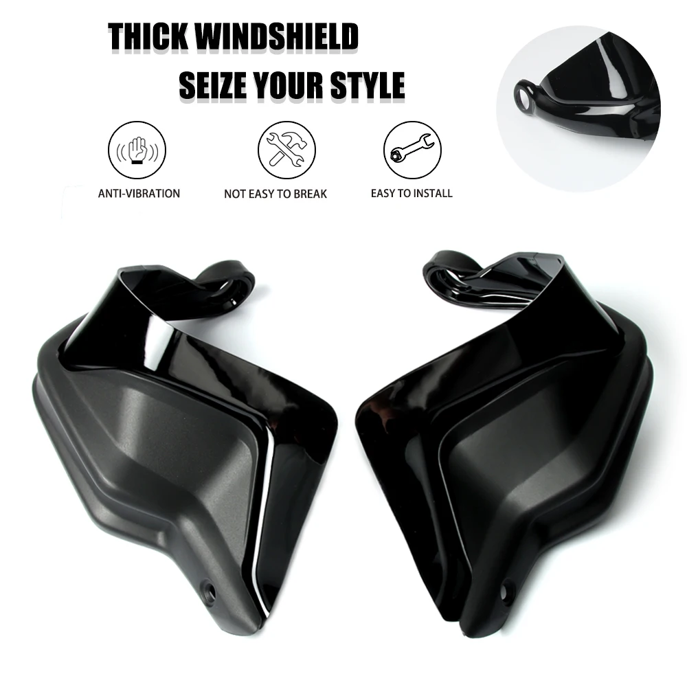 For BMW R1200 GS ADV R1250GS/F800GS Adventure /S1000XR F900R black  Motorcycle HandGuard Shield Hand Guards Windshield 2013-2022