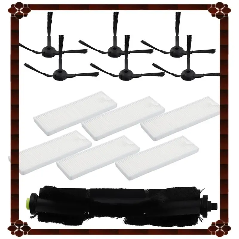 تسليم 24 ساعة 13 قطعة فرشاة دوارة تصفية الجانب فرشاة استبدال أجزاء ل Qihoo 360 S10 X100 ماكس الروبوتية مكنسة كهربائية