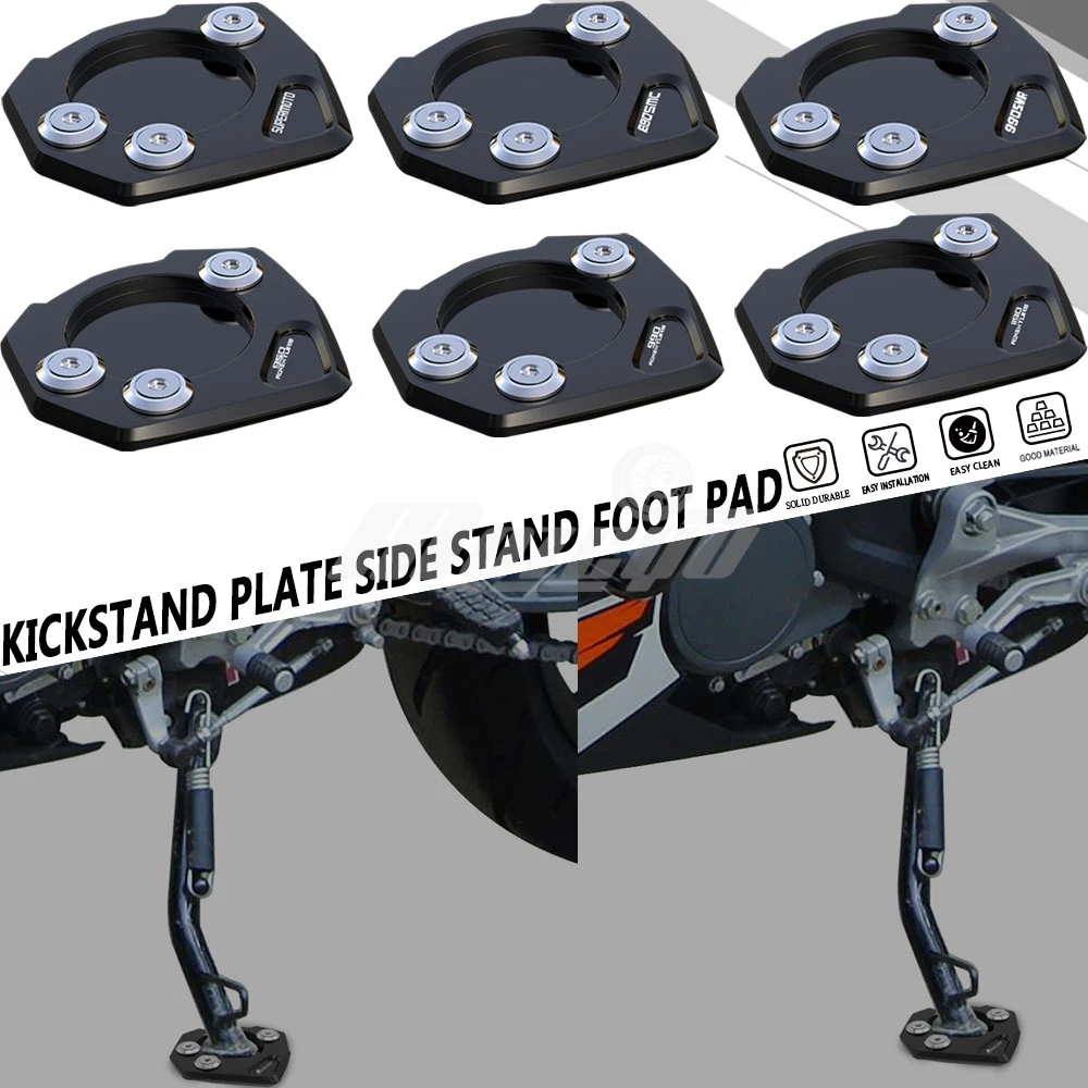 Motorcycle Kickstand Plate FOR 690ENDURO/R 690SMC 690SMCR 2008-2018 990SM 990SMR 990SMT 2009-2013 Side Stand Foot Pad Enlargers