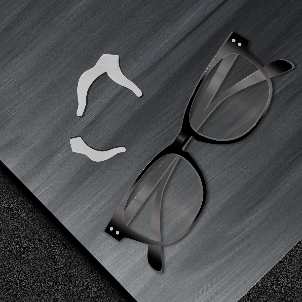 

10 Pairs Eyeglass Holder Glasses Anti-slip Cover Non-slip Ear Hook Kit Sports White