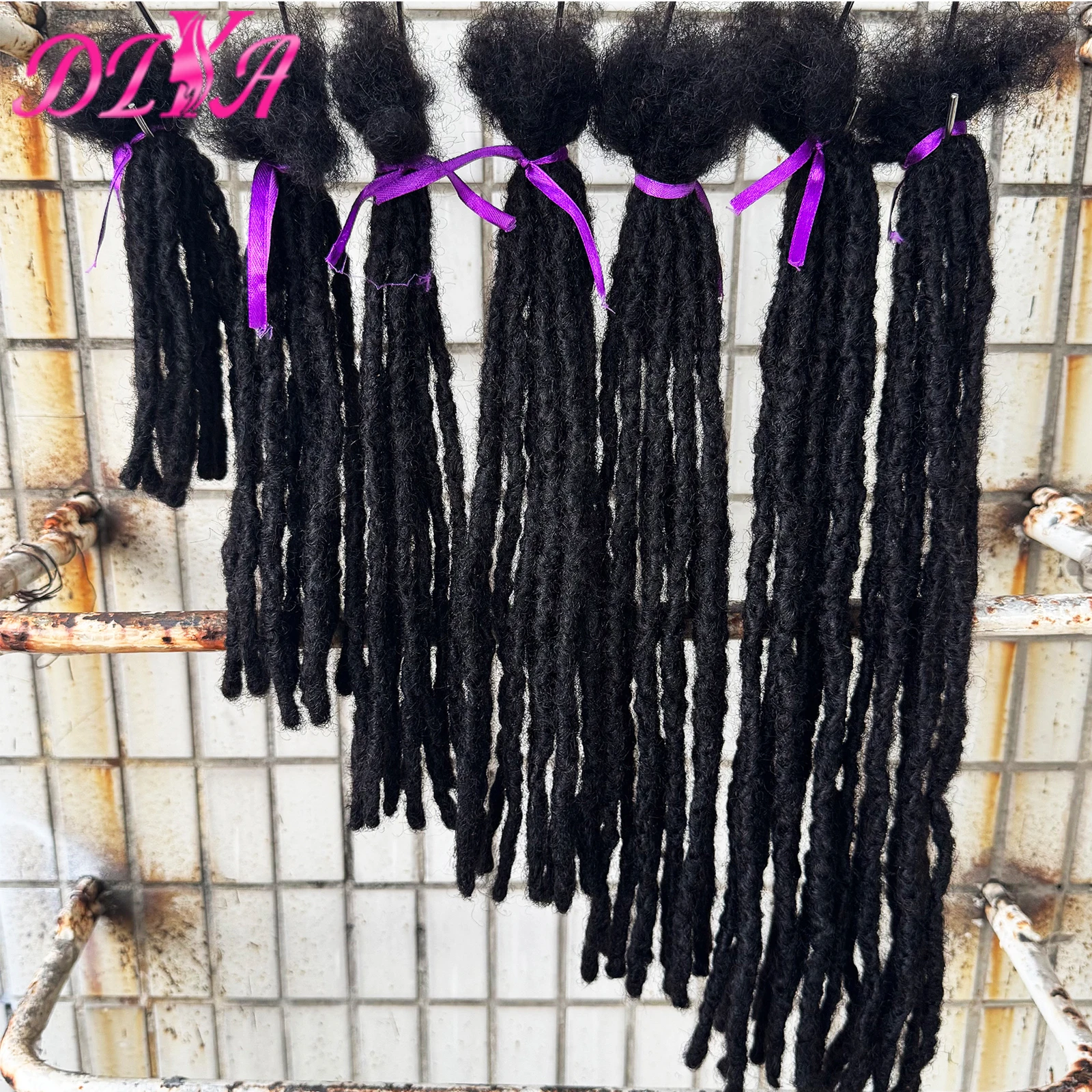 

6-20 дюймов, ширина 0,6 см, наращивание дредов из термоушни, 100% человеческие волосы, вязанные крючком волосы для мужчин, женщин и детей, перманентные локоны ручной работы