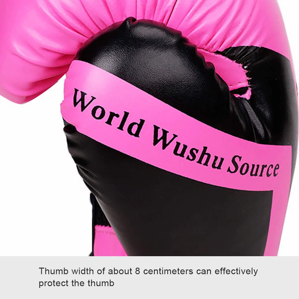 Box handschuhe Box-Trainings handschuhe Klett verschluss Boxsack handschuhe Atmungsaktive Trainings-Sparring handschuhe für Männer Frauen