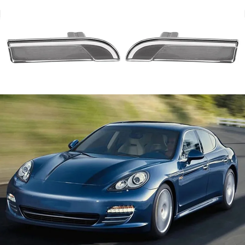 Pair Left&Right Fender lights Assembly For Porsche Panamera 970 2014 2015 2016 Turn Signal Side Marker Light