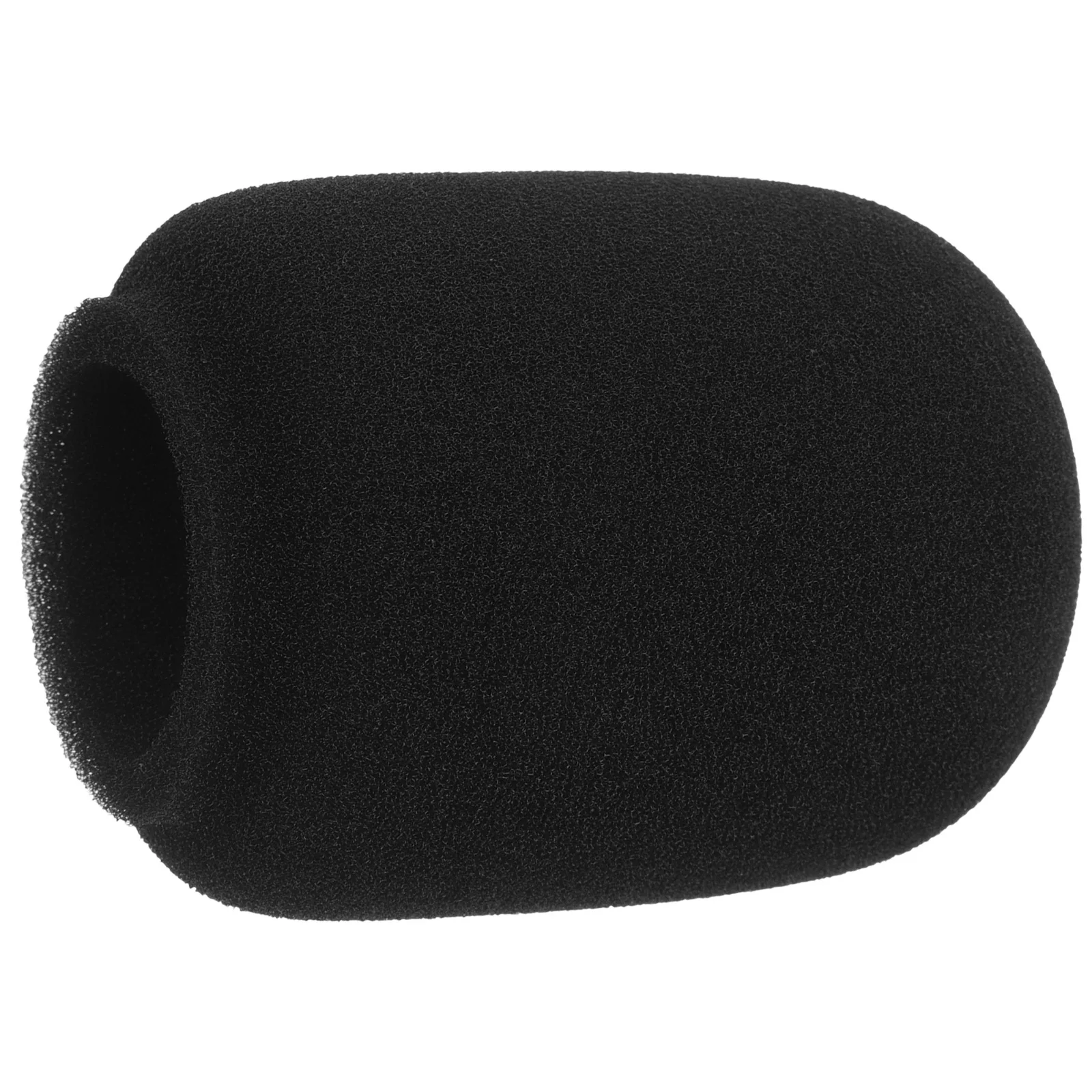 

20pcs Microphone Covers Black Thickened Windproof For Reduction Mic Professional Accessories Mic Protective