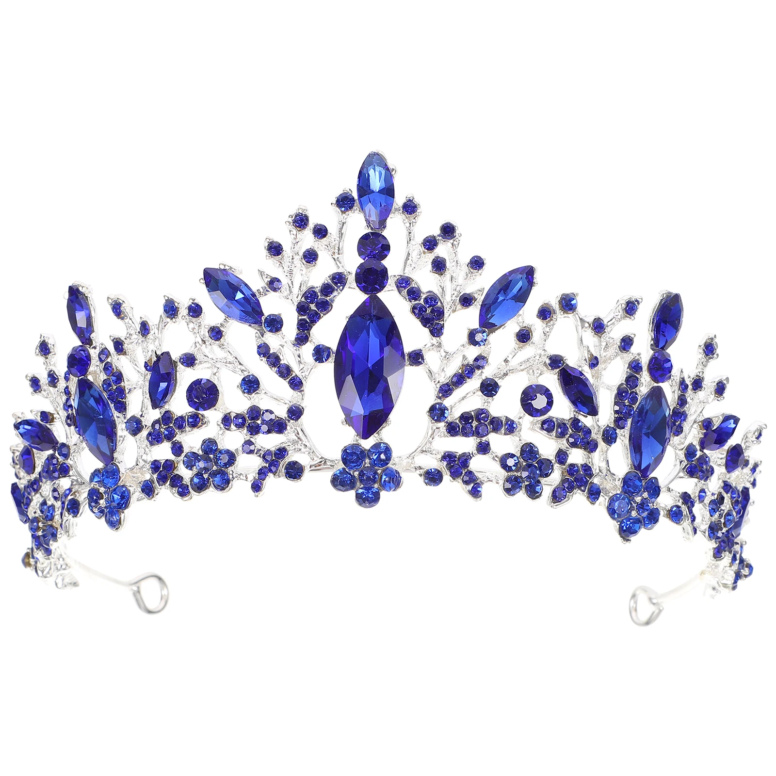 

Crown Hair Band Bridal Wedding Accessories Women Alloy Rhinestone Headband Hoop Jewelry Elegant sparkle bride bridesmaid party