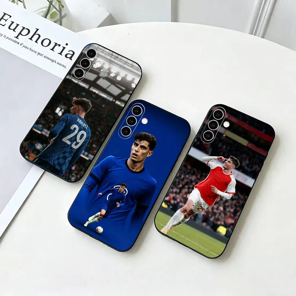 Football Kai Havertz 29   Phone Case For Samsung Galaxy A73,A72,A71,A70,A53,A52,A51,Others Soft Black Cover