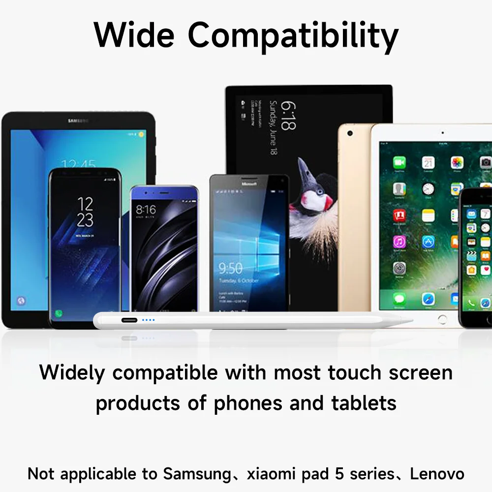 Uniwersalny rysik do tabletów z systemem Android Telefon komórkowy Pióro dotykowe do iPhone'a Pióro pojemnościowe do tabletu XIAOMI HUAWEI Samsung — zdjęcie 7