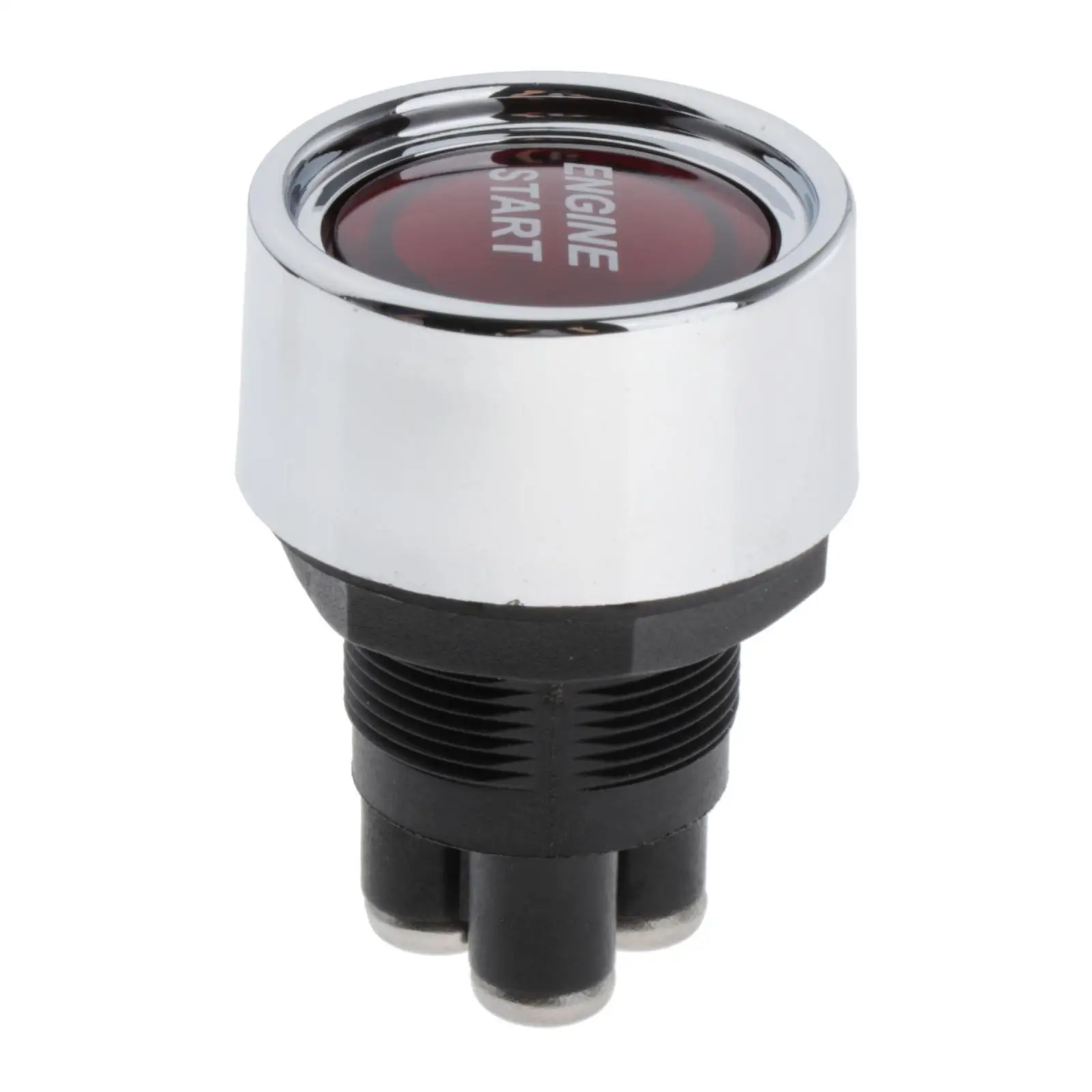 Universal engine start push button switch DC 50A for marine boats vehicles red