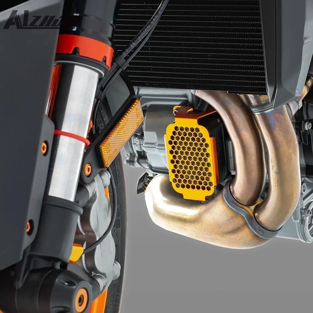 

990DUKER Oil To Water Heat Exchanger Guard Duke 990/R 2024 2025 2026 Motorcycle Oil Cooler Guard For 990DUKE 990 DUKE