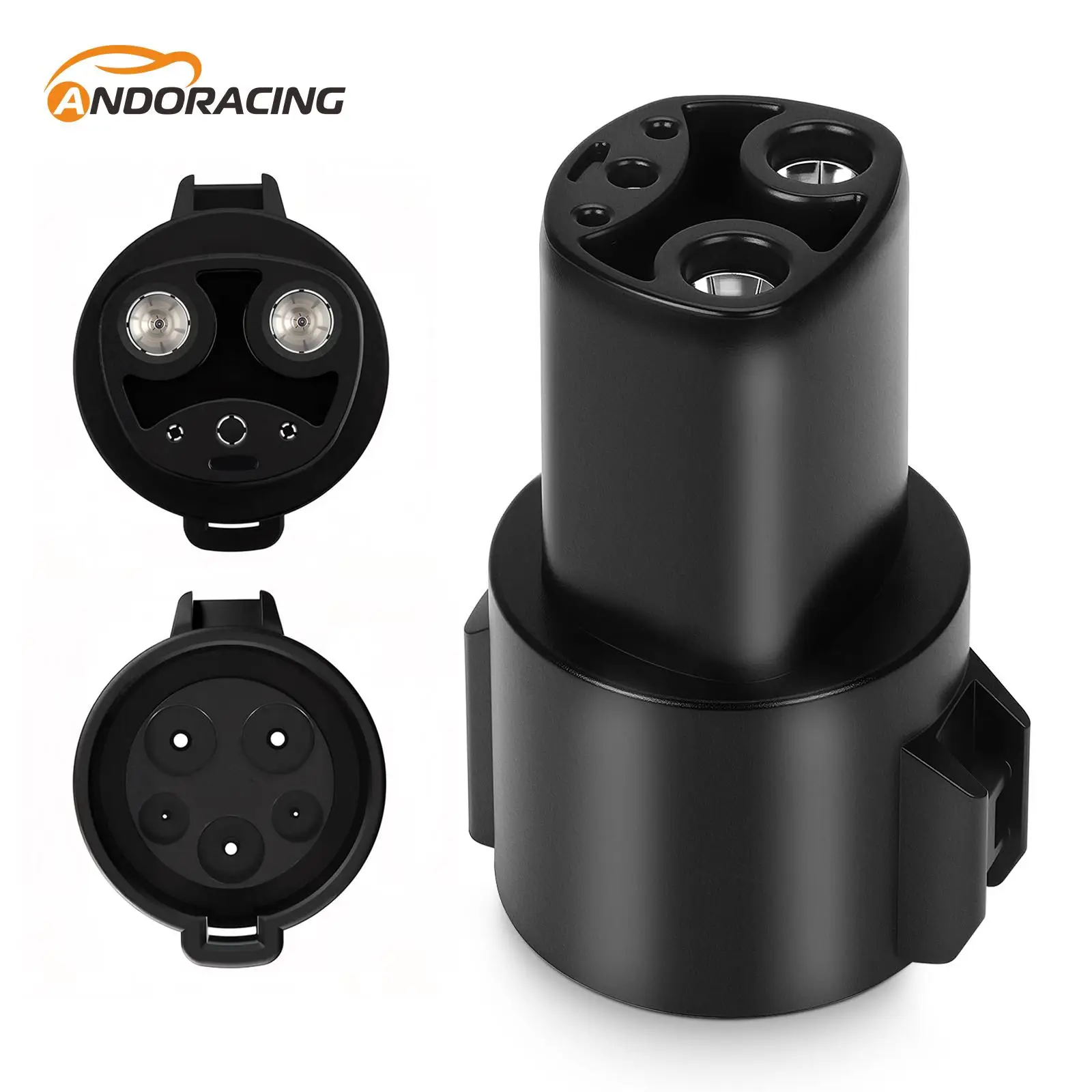 EV Adapter Type1 J1772 To For Tesla EV Charger Adapter 80Amp 240V AC For Tesla Model 3/S/Y/X Electric Vehicle Charging Converter