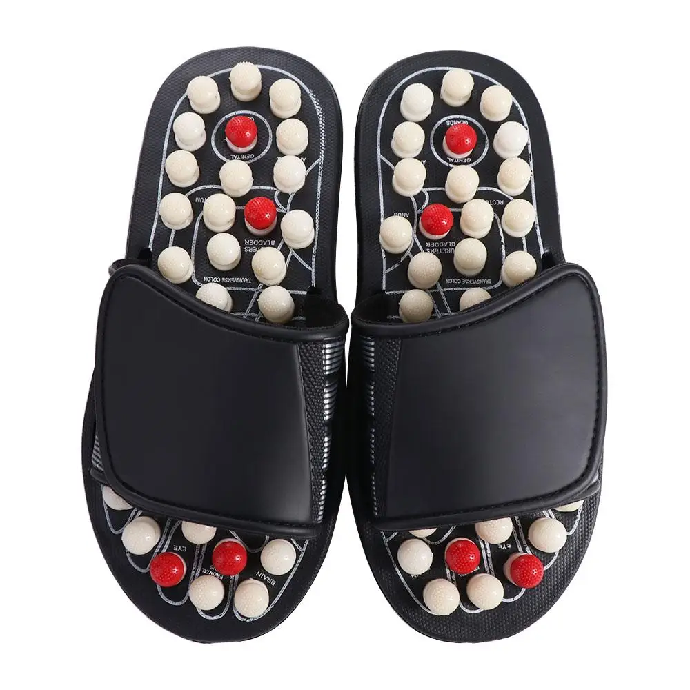 Comfort หมุนรองเท้านวดเท้า Anti-SLIP Unisex Acupressure รองเท้าแตะนวด Healthy Feet Care นวดกดจุดรองเท้าแตะผู้หญิง