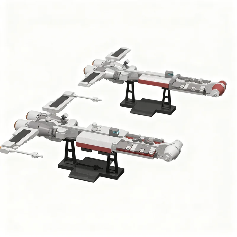 524개 MOC 스타 배틀 UCS 1 스트린디티 클래스 2 팩 모델 빌딩 블록 건축 장난감 크리스마스 선물 브릭 아이디어 키즈