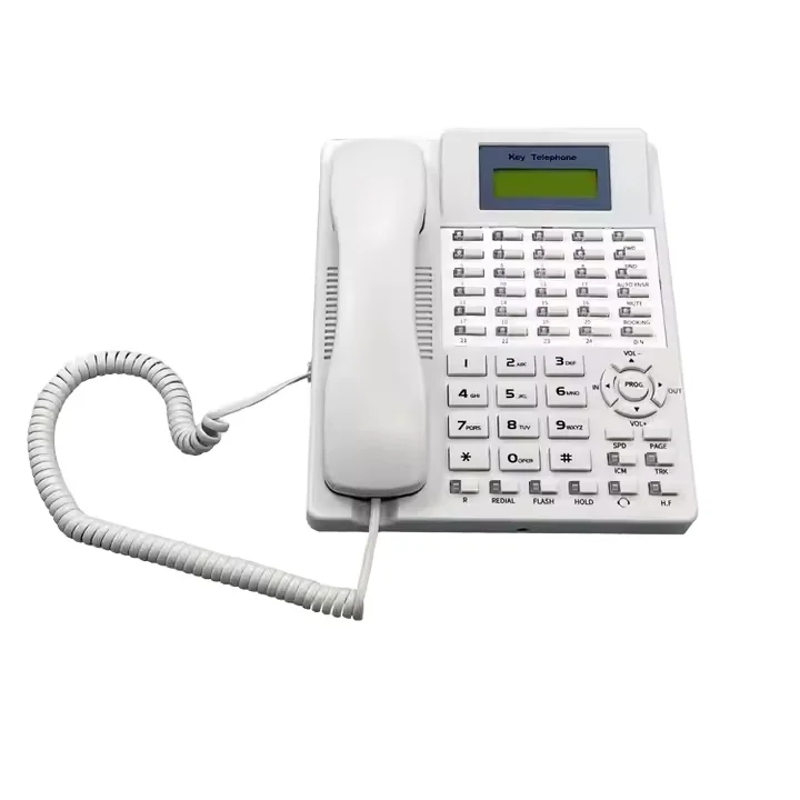 Función telefónica clave exclusiva con cable y consola para hotel Pbx