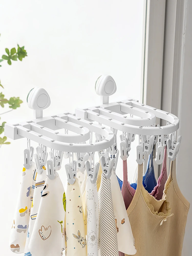 

Одежда для балкона Drng Ra с несколькими зажимами на присоске, нижнее белье Drng Ra, детское домашнее использование, устройство So Drng