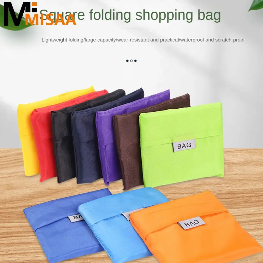 Shopping Bag Eco-friendly Foldable Reusable Hand Shoulder Shop Bags Grocery Bags Polyester Bag