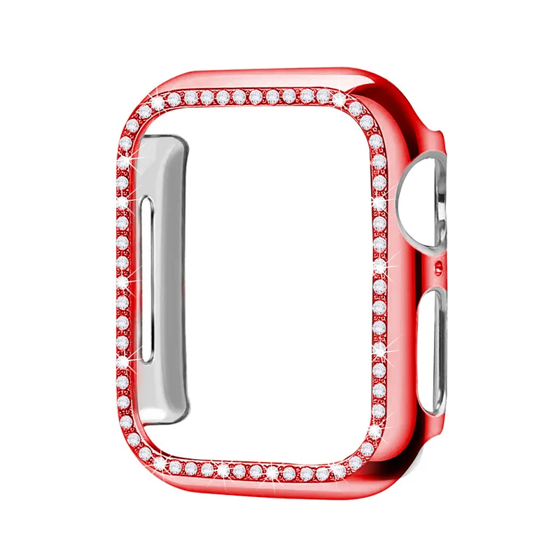 Защитный чехол с алмазным покрытием для Apple Watch Ultra 2 Case S10 46 мм 42 мм 45 мм 40 мм 41 мм 44 мм Чехол для ПК для iWatch Series 9 8 7