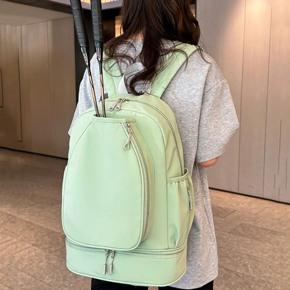 

Многофункциональный рюкзак для бадминтонных ракеток, большой вместимости, водонепроницаемый, для спортзала и фитнеса, легкий, с карманом для обуви