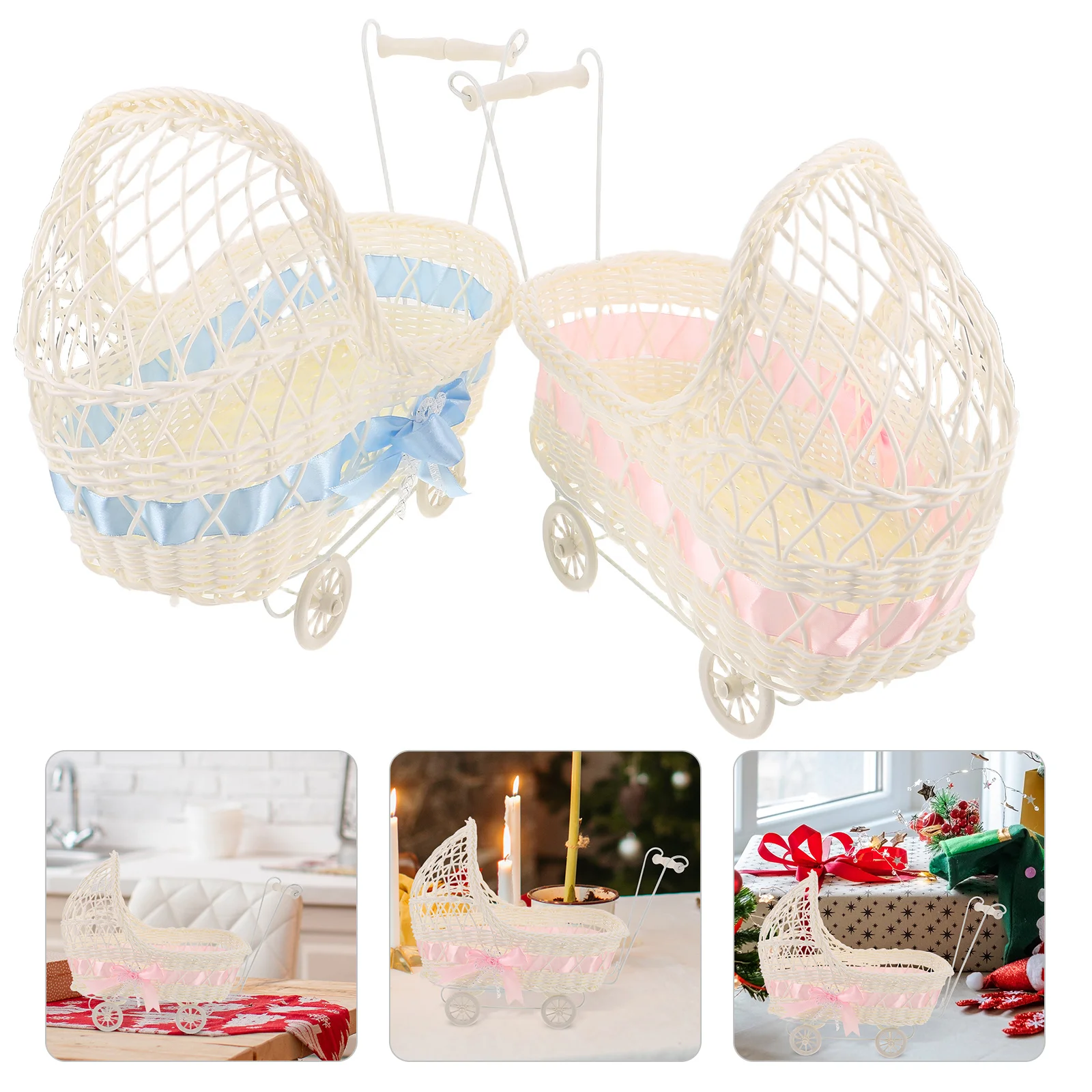 

Коляска складная легкая портативная с регулируемой ручкой компактная тележка для детской коляски 3-цветная дорожная коляска для новорожденных