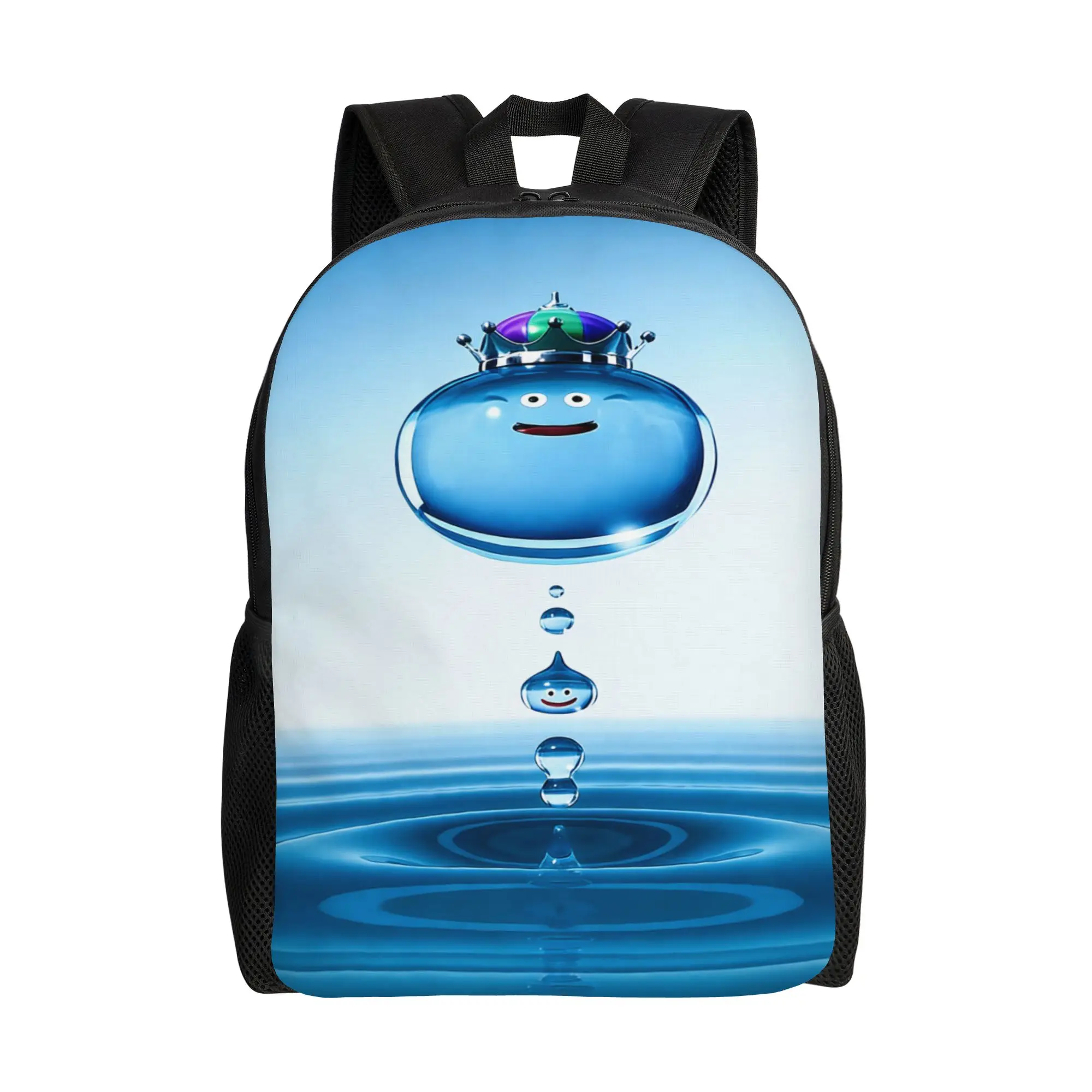 College Bag Back to school season Interesting High end Creative Dragon Quest  Solid Backpack