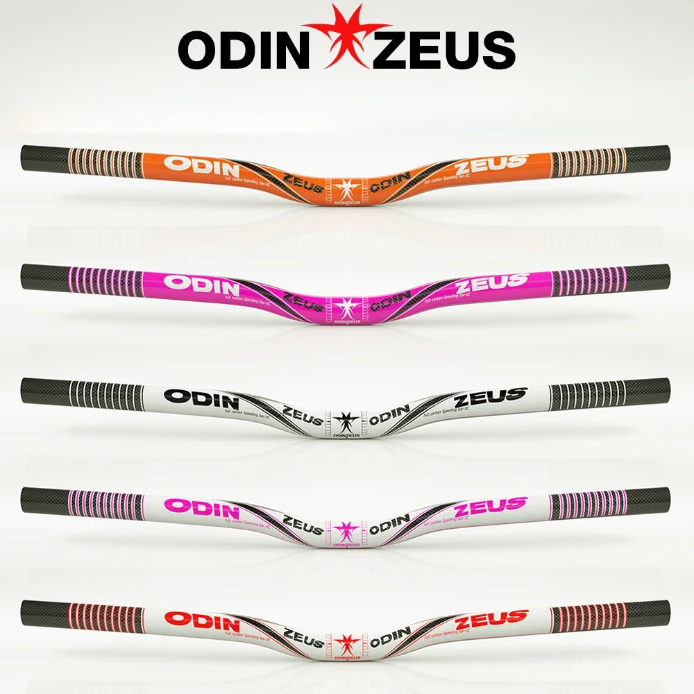 Color LOG Full Carbon MTB Handlebar, Increased Intensity, Mountain Bicycle Bar, Flat and Rise Clamp, New,31.8mm ,740mm - Image 2