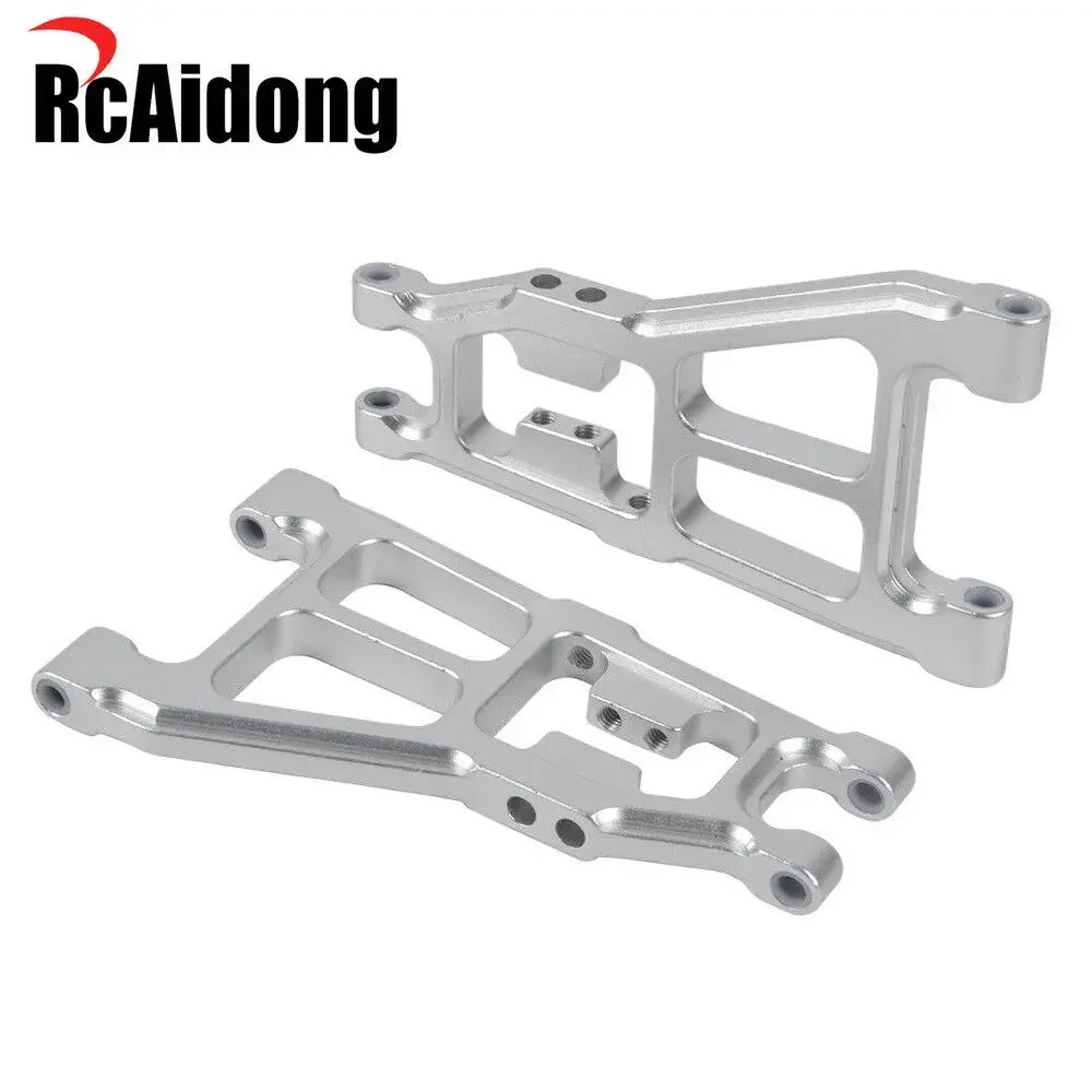 RcAidong Aluminum Front Lower Suspension Arms Kit For Tamiya DT-02 DT-03 Chassis Upgrades