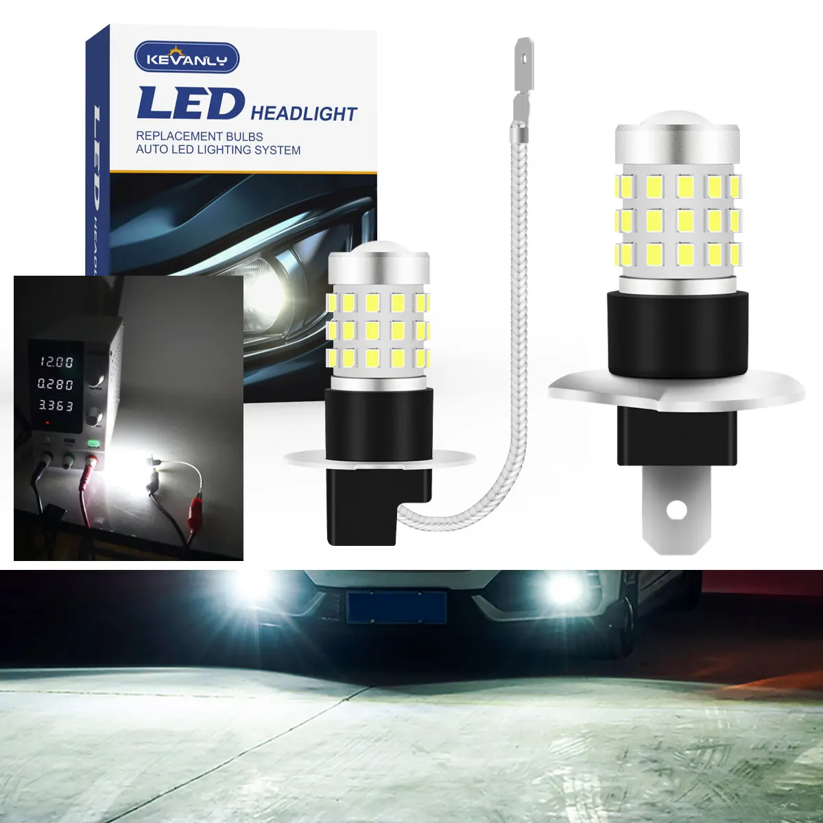 2PCS Car Fog Light …