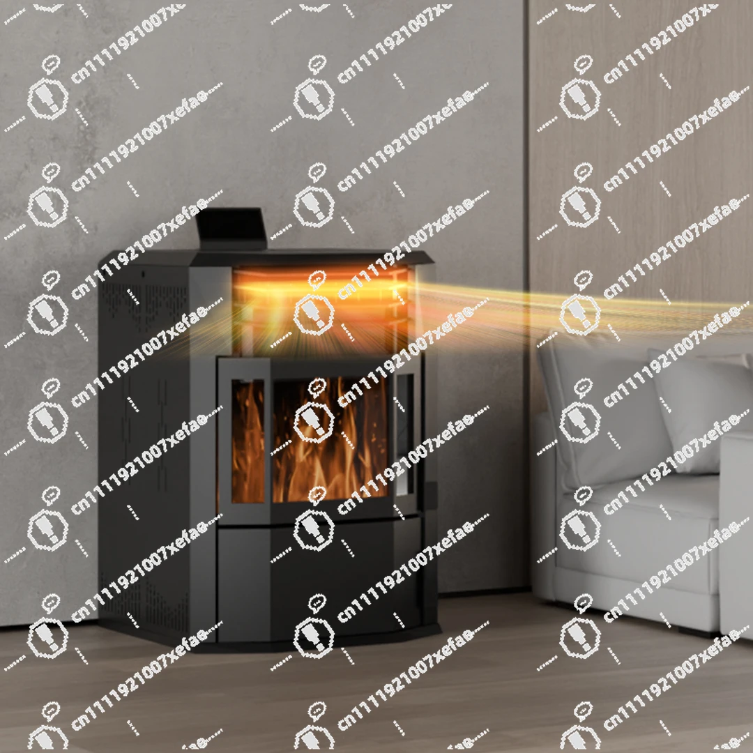 Smokeless Granular Furnace for Biomass Heating of European Cast Iron Furnace High Efficiency Granular Heating Furnace