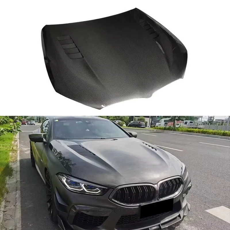 Hot Selling High Quality Dry Carbon Fiber Vented Style Engine Hood