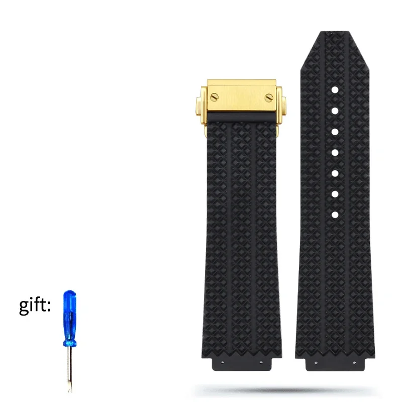 Armband für HUBLOT BIG BANG Silikon 26*19mm Wasserdicht herren Uhrenarmband Kette Uhr Zubehör Gummi armband Armband