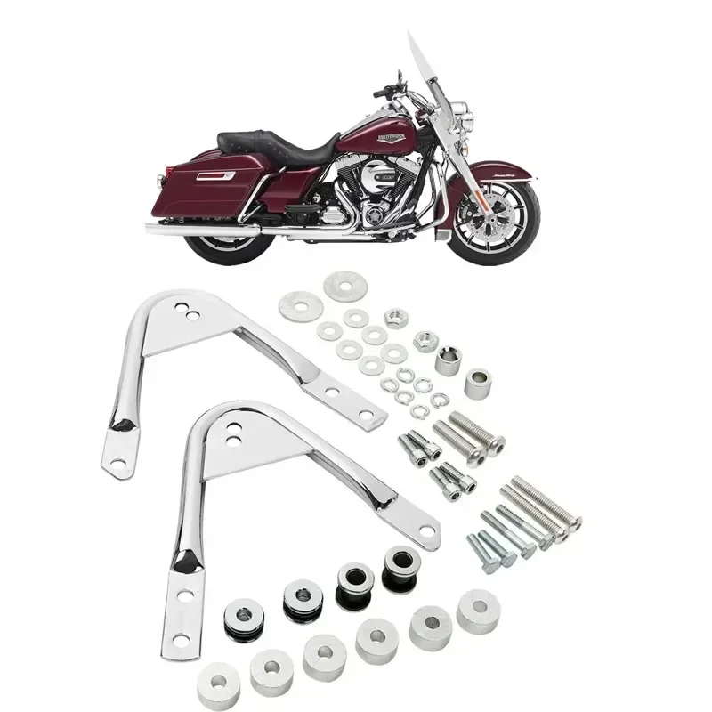 For Harley Touring Street Electra Glide Road King 1997-2008 Accessories Motorcycle Parts  Detachable Docking Hardware Kit Mount