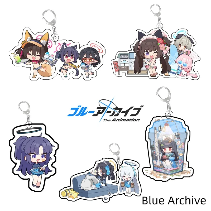 Брелок-фигурка-из-акрила-по-аниме-игре-blue-archive-милый-мультяшный-персонаж-Ичиносе-Асуна-подвеска-для-сумки-подарок-для-фанатов-6-см